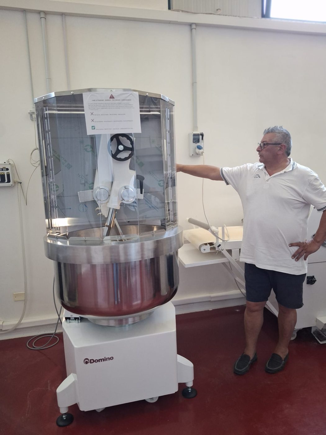 Impastatrice consegnata al cliente