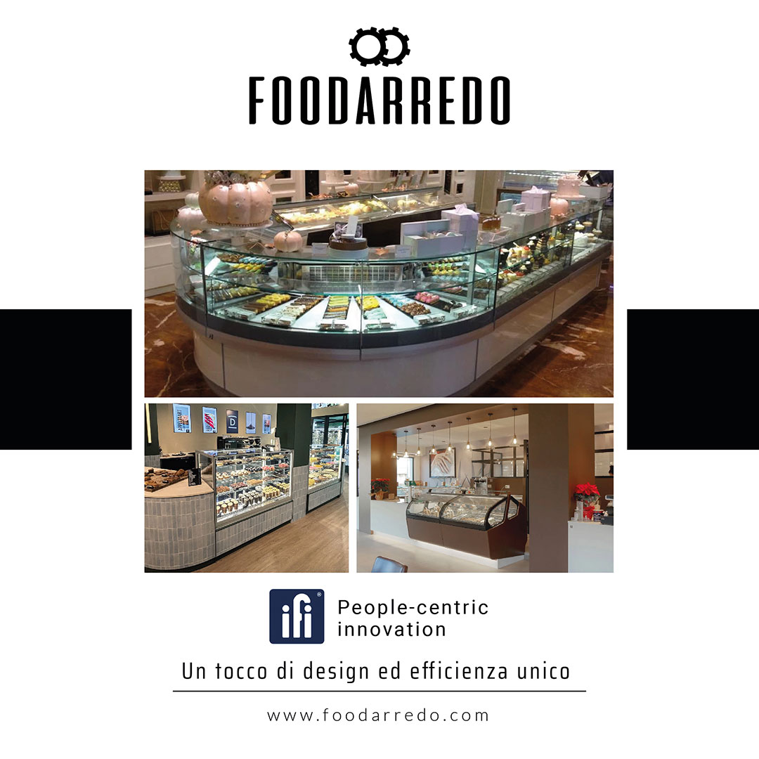 vetrine refrigerate per pasticceria bar gelateria