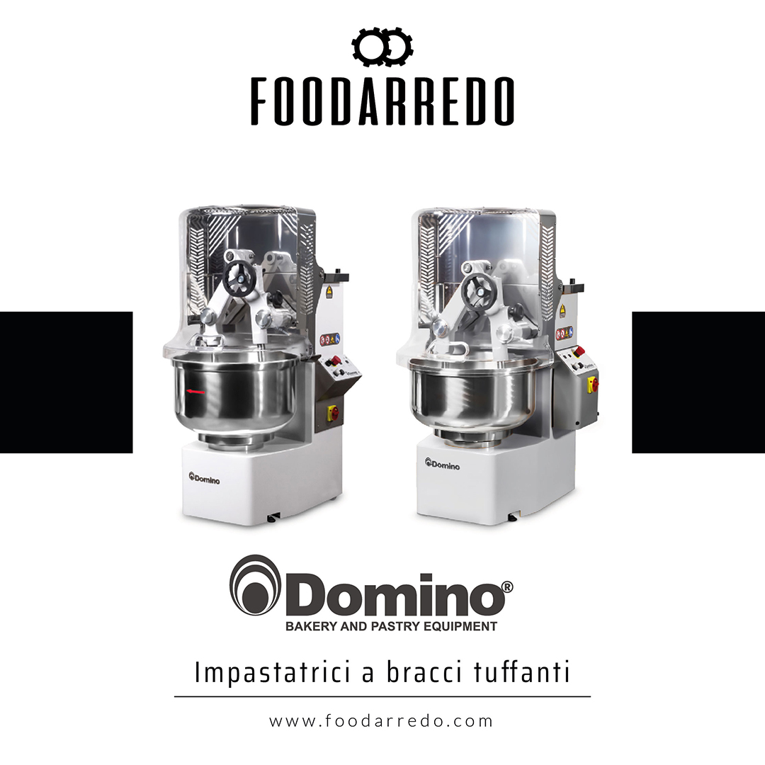 impastatrici a bracci tuffanti di Domino