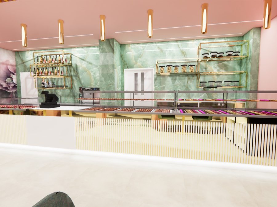 Pasticceria in rosa