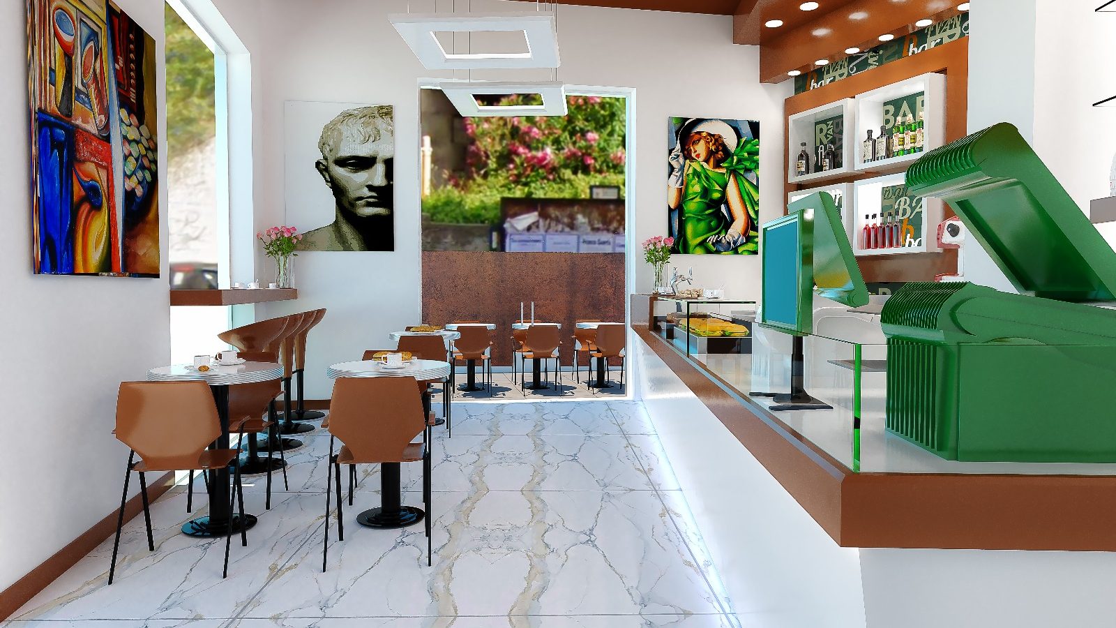 Soffitto giardino